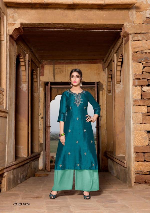 Yami-Reshami-Viscose-Kurti-With-Plazo